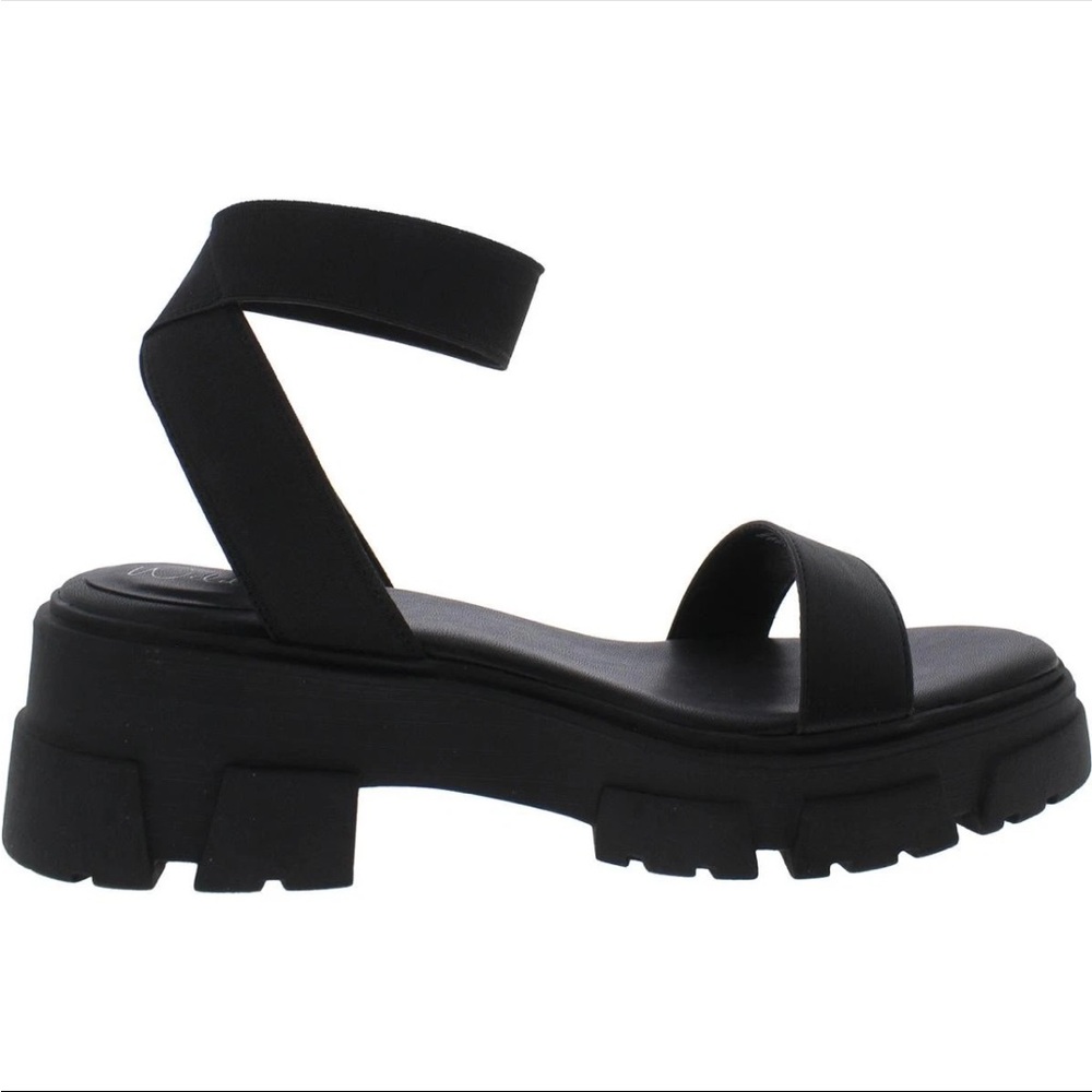 Black Platform Sandals - Picture 4 of 13